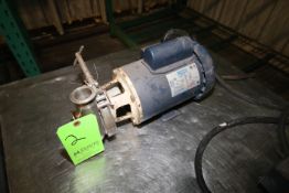 Thompson 1 / .75 hp Sanitary Grade Centrifugal Pump, with 1.5
