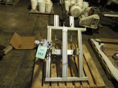 Experimental structure with adjustable aluminum base and pneumatic cylinders (Located in Iowa)**