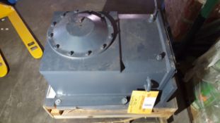 New Enclosed Falk Gear Drive with Motor, Model 357AFXD3-AZ, S/N 3000197, 1,780 RPM(Located in Illin