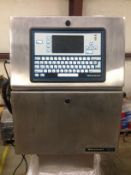 Video Jet Ink Jet Coder Model: 43S S/N: ZH061930012On Stainless Steel Stand with Casters (Located in