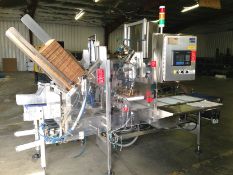 Delkor Spotpak Top Load Case Packer Model: SP-RH-SL S/N: SP-2059Robust gantry style pick-and-place