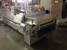 S/S Blast Freezing Tunnel with S/S Conveyor, Believed to be Praxair (Located in Montana)***WFARE***