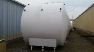Cherry-Burrell 5,000 Gallon Horizontal Jacketed Stainless Storage Tanks, Model: E Serial Number: