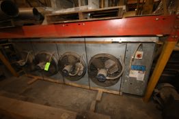 2000 Krack 4-Fan Evaporator Ammonia Blower, Model DTX4S-1360-DXA-HGC-5, S/N 541242-10D, R717