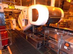 Zepf Technologies/Meyer Hawk Uncaser Model: HU-10 S/N: 9085Last setup for 16oz. and 20oz. Beer