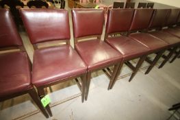 Padded Back Wood Bar Stools