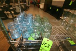 Country Fair 16.5 oz. Drinking Jars (Light Green and Light Blue)