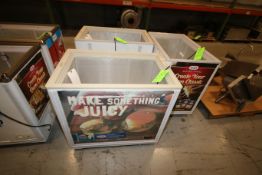 Refrigerated Reach-In Showcases - (1) Model SC-180 (NOTE: Lids Not Included)