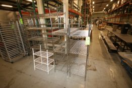 (7) Pcs. Assorted Cage Racks by NSF, Metro and Other