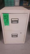 Sentry 2-Drawer Letter Size Fire-Proof File Cabinet (NOTE: Keys Not Included)