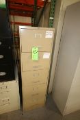 (6) Cole 5-Drawer Legal Size File Cabinets (NOTE: (5) Located in High Bay Area)