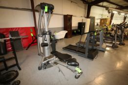 LifeFitness G5 Functional Trainer Home Gym with Bench, Model LFADJ-101, S/N 080511003761