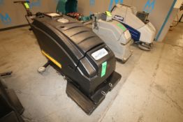 NSS Walk Behind Floor Scrubber, Model Wrangler 33302110D, S/N 20154411 with 36 V DC Charger