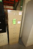 (6) Cole 5-Drawer Legal Size File Cabinets (NOTE: (5) Located in High Bay Area)