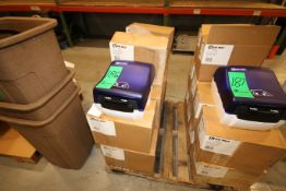 NIB Bay West Mechanical Hands Free Roll Towel Dispensers - Blue Translucent