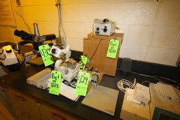 Kruss Contact Angle Measuring System, with Surface Table, M/N G-23, S/N 92389, 9