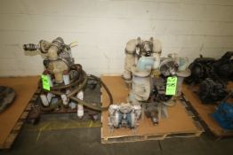 (4) Aro and Other Assorted Plastic Diaphragm Pumps (NOTE: used in Cl. I Div. 1 Gp. D hazardous