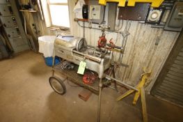 Rigid Threader, Model 535, S/N 390798, 115 V includes Nipple Clamps, Mounted on Portable Frame