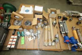 Assorted Precision and Digital Sensors by Micro-Motion, Fisher and Honeywell including RTD's and