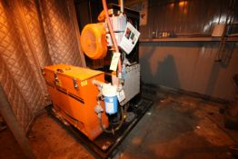 NLB 75 hp 8000 psi High Pressure Wash System, Model 875E-1-1/8EP, S/N U802250-2 with Explosion Proof