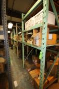 5-Sections of Racking with Contents, Contents Includes Spare Drive Head, Valve Heads, Light Bulbs,