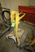Easy Lift 600 lb. Capacity Portable Barrel Lifter, Model EL600SL-SRJ, S/N J05030