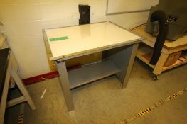 NuArce Illuminated Table, Model VLT42F, S/N EL-E88-029, 118 Volts, 40