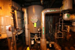 Schmidt Aprox. 48” H x 40” W Surge Tank, S/N E2394-2, Design Pressure Temp 10 psig @ 68 Degree F (