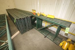 Assorted Standard Bracket Type Pallet Racking includes (10) Aprox. 18 ft. H Uprights; (5) Aprox.