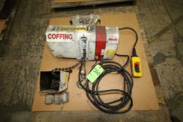 Coffing 1-Ton Electric Hoist