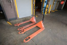 BT Hydraulic Pallet Jacks, Model LHM230PQM with Hydraulic Start Assistance (1st Floor PP Building)