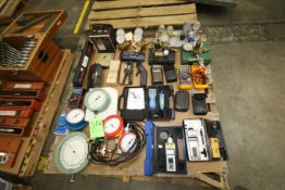 Hand-Held Testing Equipment including: Dwyer Manometers; Dupont Audio Meter; Logical Cable