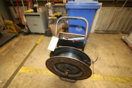 Banding Cart with Plastic Strapping and Tools