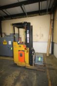 Yale 4,000 lb. Capacity Electric Stand-Up Forklift, Model NR040ADNM24TE095, S/N B815N01554V with 3-