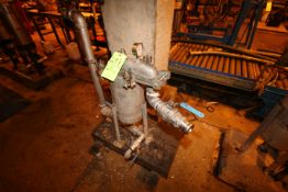 Filtration System Aprox. 15” H x 8” W Stainless Portable Inline Filter, Model CF8M, S/N 50011 with