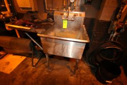 Single Bowl S/S Sinks (Located 1st Floor Polymers Building)