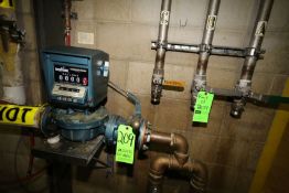 Neptune Liquid Meter with Valves and Manifolds, M/N 832, S/N 5167JY