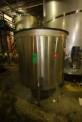 735 Gal. S/S Vertical Tank, Single-Wall (Tank 8)
