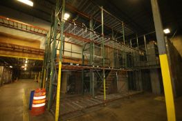 10-Sections of Pallet Racking, Includes (13) 18' Uprights and (29) Sets of Cross Beams