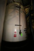 5,310 Gal. Fiberglass Vertical Tank, Single-Wall, Dims.: 115