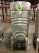 Sharpsville 410 Liter S/S Container, with 14.9 PSI Working Pressure, with Top Manway, and 2.5