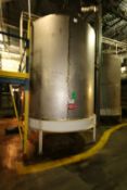 5,300 Gal. S/S Vertical Tank, S/N 14311.10, Single-Wall, Dims.: 14' H x 115