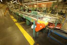 Aprox. 45' of Product Conveyor, with S/S Turn Table, 6