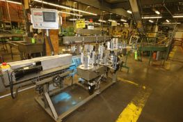 In-Line Labeling Equipment Co. Inline Roll-Fed Pressure Sensitive Labeler, M/N 1500 NR with Lynx