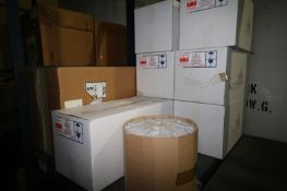 Lot of Assorted Filter Press Spare Filters, Sheets, and Related Support Parts, Over 20 Boxes