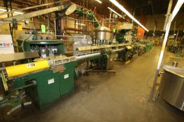 BULK BID: LINE C Small Bottle PET Filling Line 85 BPM: 100 ML, 200 ML, 375 ML, 750 ML, INCLUDES LOTS