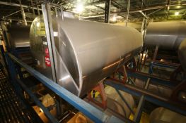 1,725 Gal. S/S Horizontal Tanks, Single-Wall, Dims.: 59