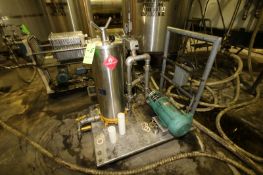 Alsop S/S Filter System, with Tri-Clover 5 hp S/S Centrifugal Pump, 1725 RPM, with Aprox. 3'6