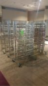 Lockwood Manufacturing Double Sided 6-Tier Shoe Racks on Casters Rigging Cost: $15