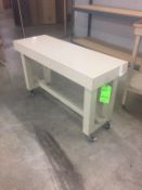 4 Wheel Stand, Wood Rigging Cost: $5